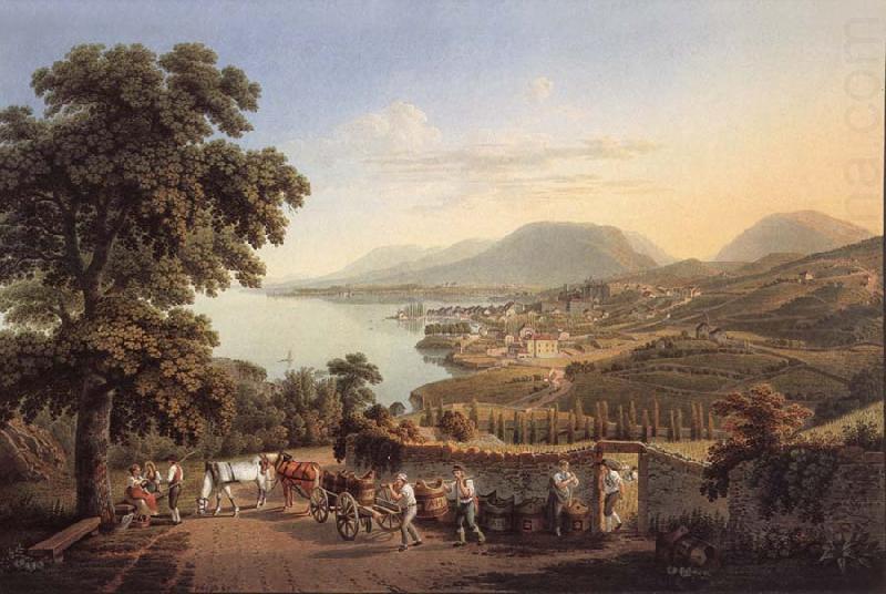 Seen City of Neuchatel, Gabriel Lory fils